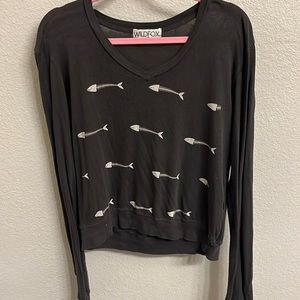 Wildfox Fishbone Sweater
